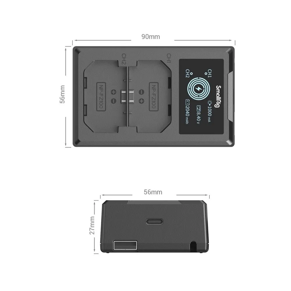 SmallRig NP-FZ100 Battery  Charger