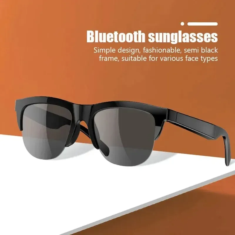 Smart Bluetooth Wireless Stereo Headphone Sunglasses