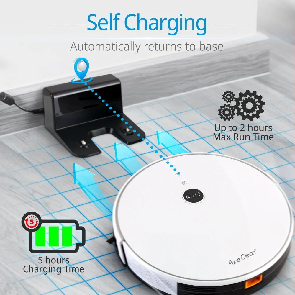 Smart Robot Vacuum - Digital Robot Cleaning Vacuum With Wifi App And Wireless Remote Control