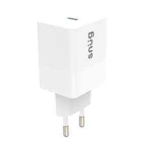 Snug 1 Port PD Home Charger With Cable - 45W - White (SNPW-1PD45PRTCW)