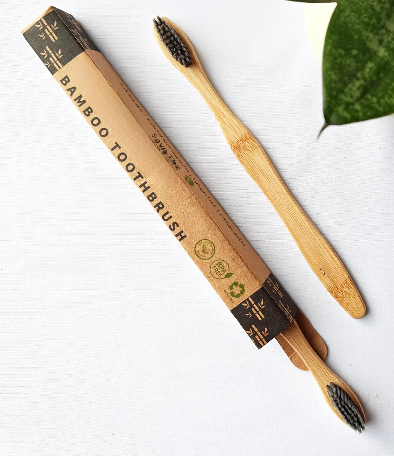 Soft Bristle Bamboo Toothbrush