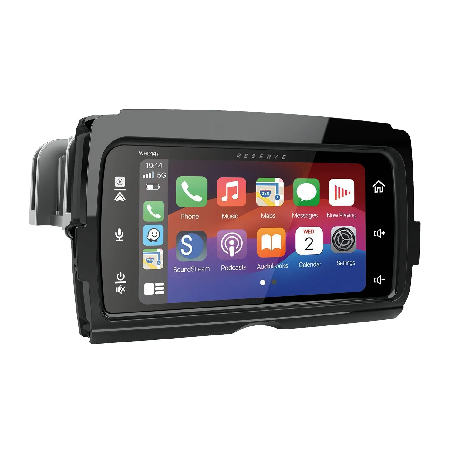 Soundstream WHD14  Motorcycle Head Unit w/ Wireless Apple CarPlay & Android Auto