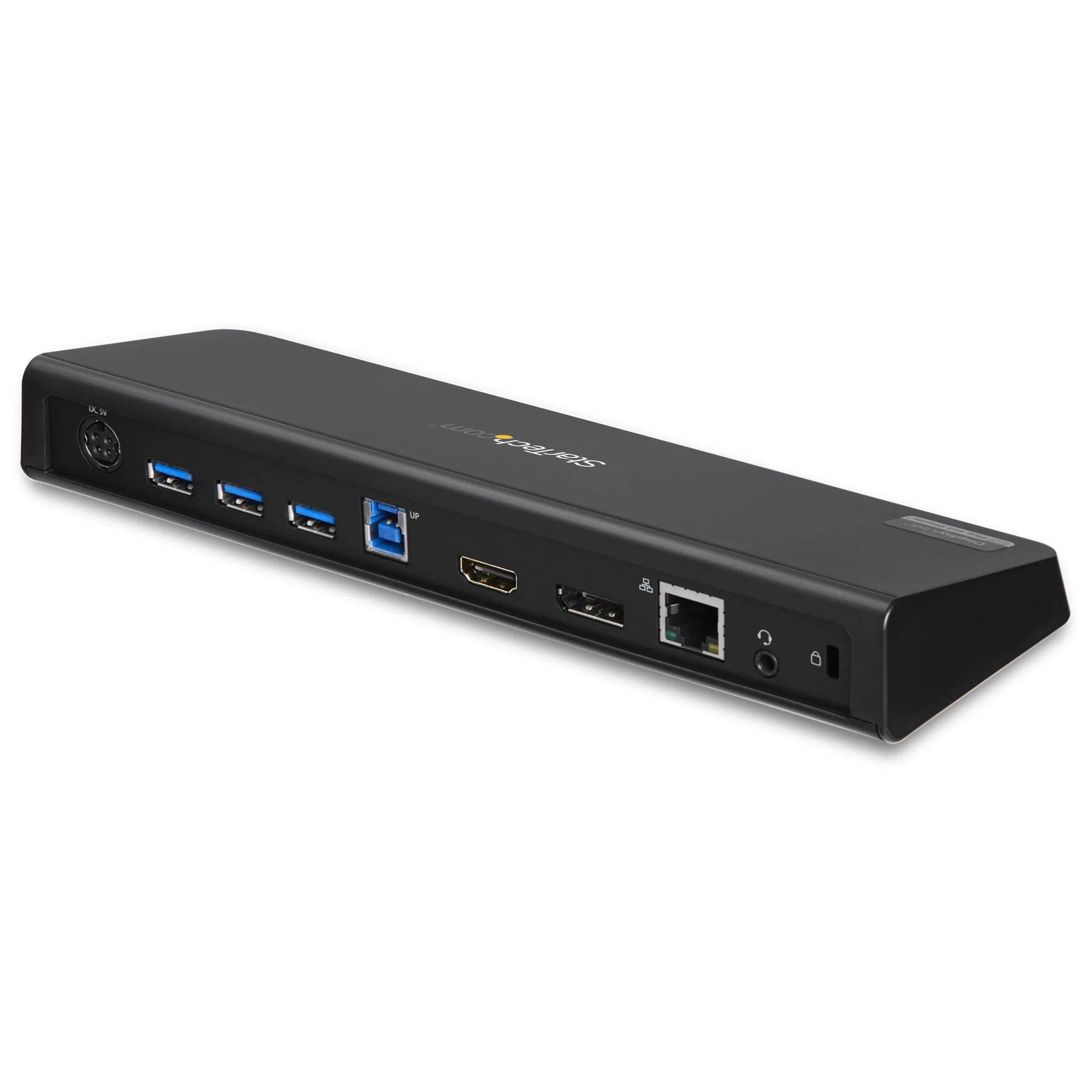 Startech.Com Usb 3.0 Docking Station Dual Monitor With Hdmi & 4K Displayport, 4X Usb-A, Gigabit Ethernet, Usb Type A Uni