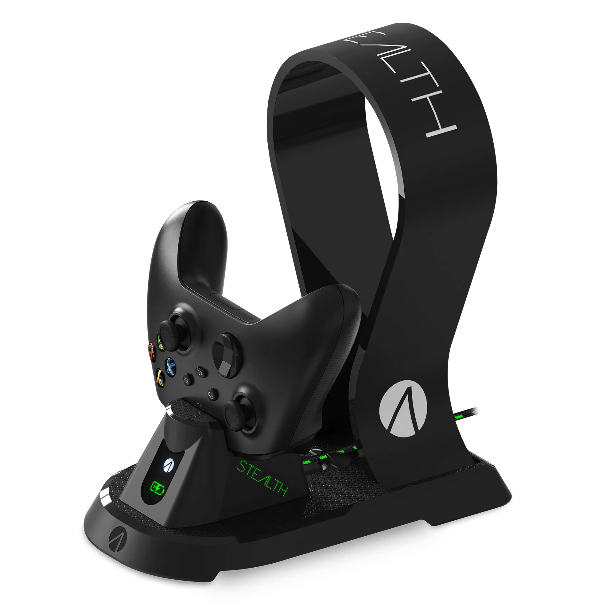 Stealth SX-C60 X Charging Station with Headset Stand for XBOX Series X/S - Black