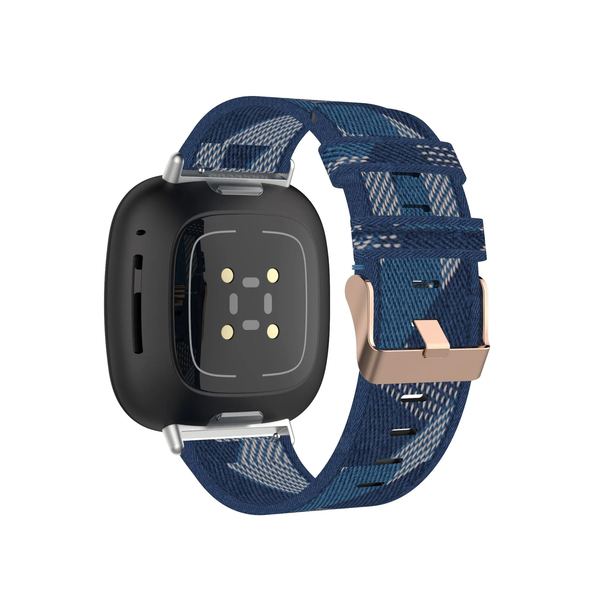 Stylish Canvas Watch Straps Compatible with Xiaomi Band 8 Pro