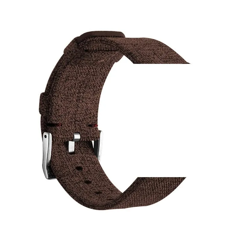 Stylish Canvas Watch Straps Compatible with Xiaomi Band 8 Pro