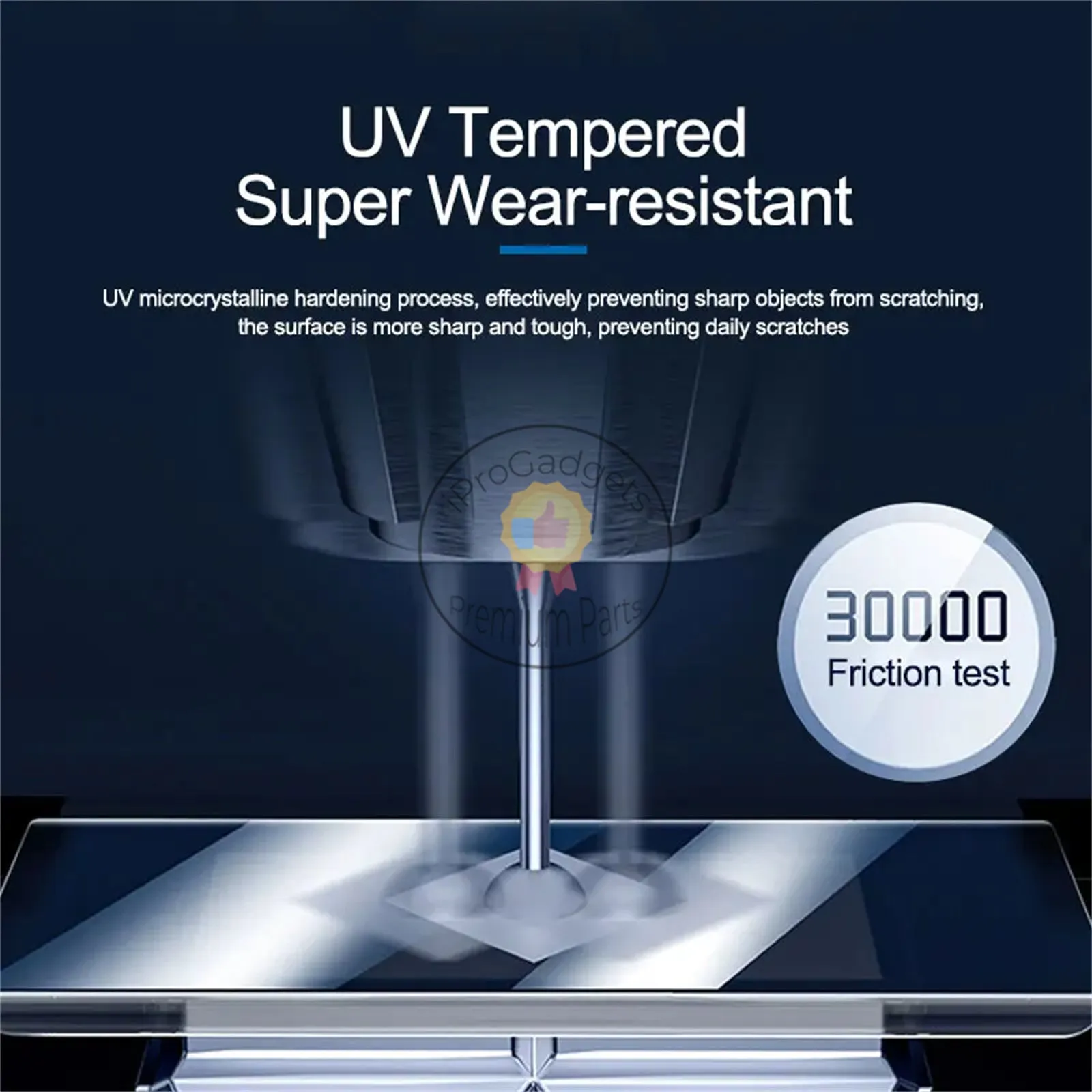 Sunshine SS-075U Universal Explosion-proof Film UV Curing Film Anti-drop High Hardness Screen Protector 25Pcs/Box