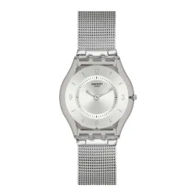 Swatch METAL KNIT AGAIN Watch SS08M100M