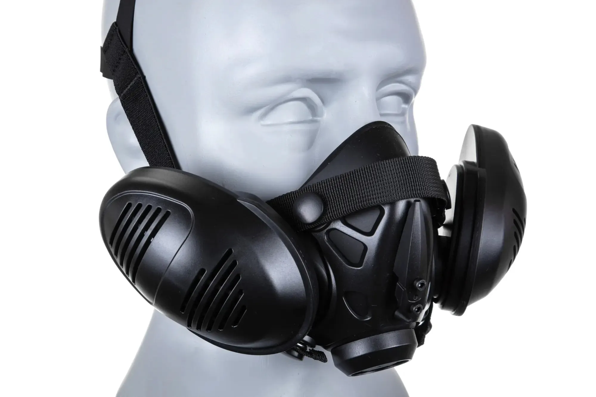 Tactical Respirator Modeling Mask Black