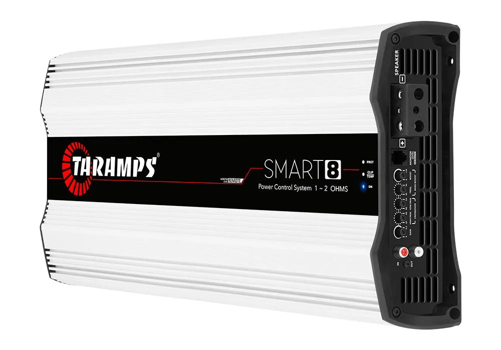 Taramps Smart 8 – 1~2 ohms 8000 Watts Rms Car Audio Amplifier