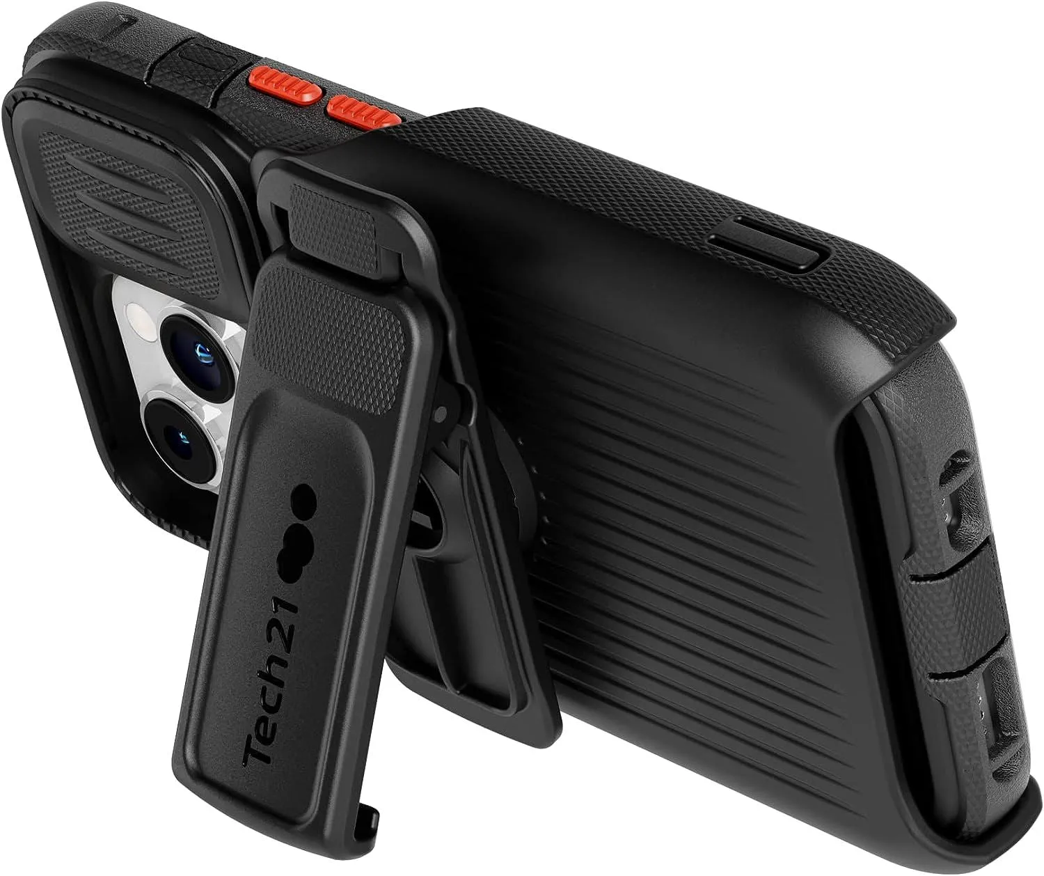 Tech 21 Evo Max Rugged Holster with MagSafe for iphone 12/13 Pro 6.1" Black T21-9202