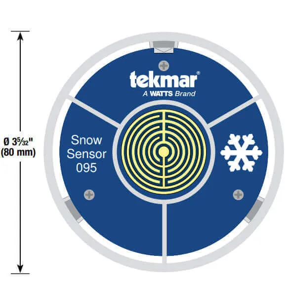 Tekmar Snow Aerial Sensor 095 for snow melting system