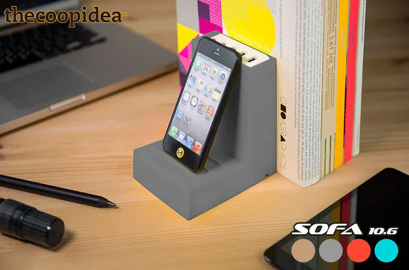 Thecoopidea Sofa 10.6A Bookend Charging Station