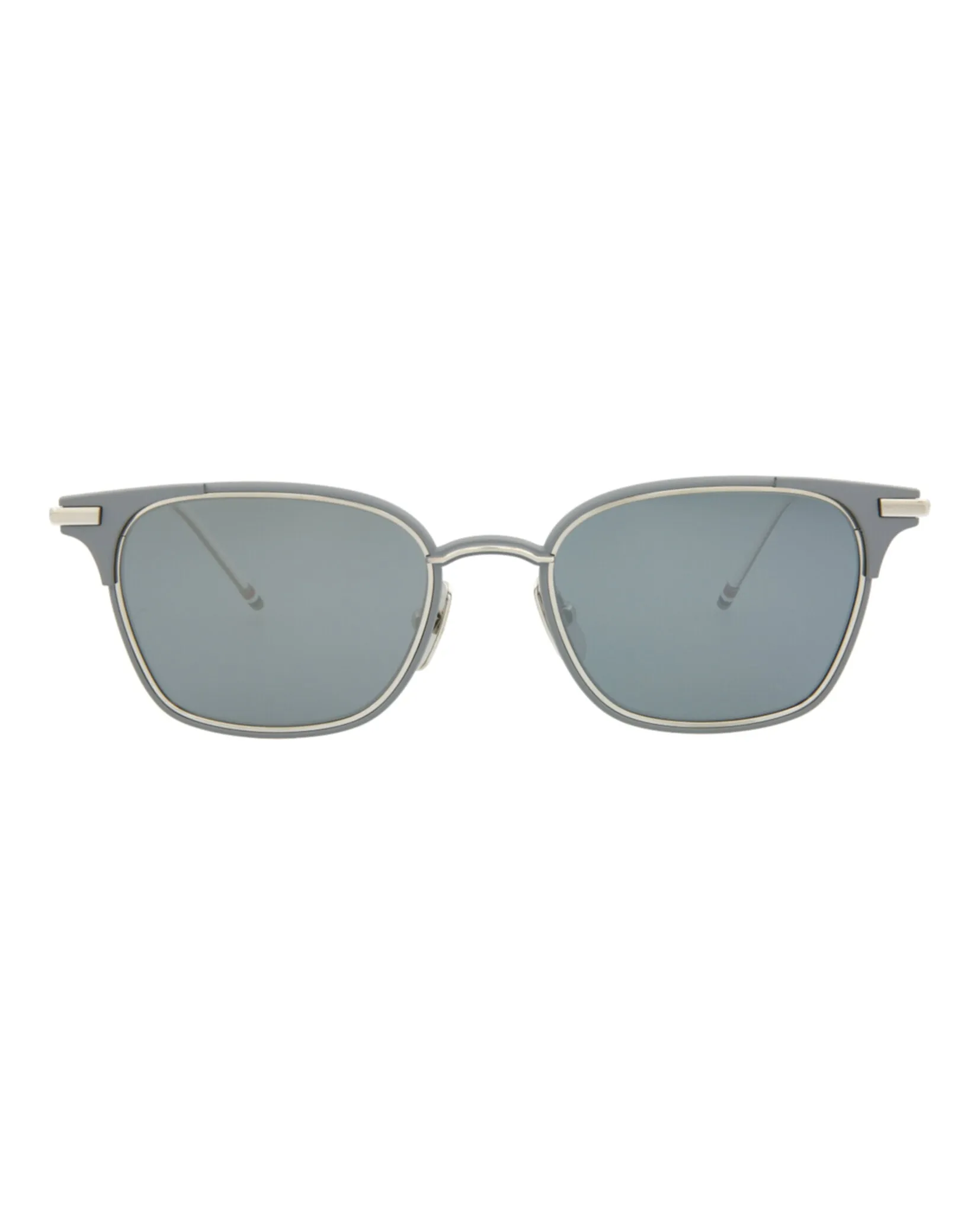 Thom Browne Square-Frame Metal Sunglasses