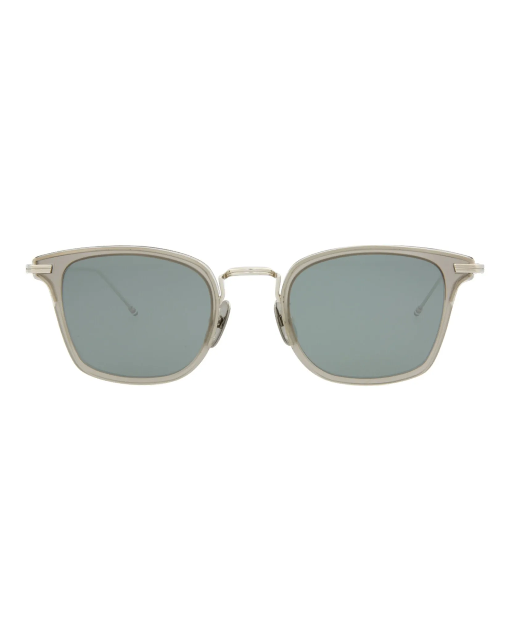 Thom Browne Square-Frame Metal Sunglasses