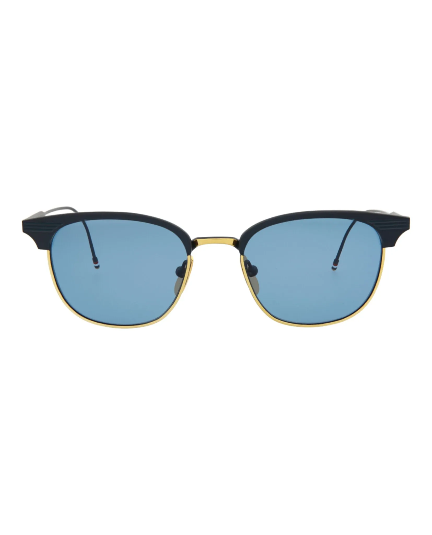 Thom Browne Square-Frame Metal Sunglasses