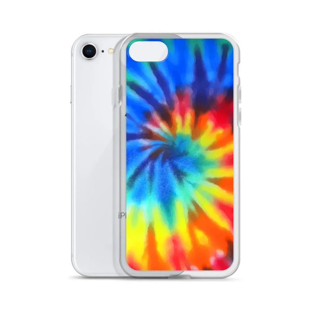 Tie Dye iPhone 15 14 13 Pro Max Case, Rainbow Cute Blue Red Cell Phone Gift Colorful iPhone 12 11 Mini SE XS XR X 7 8