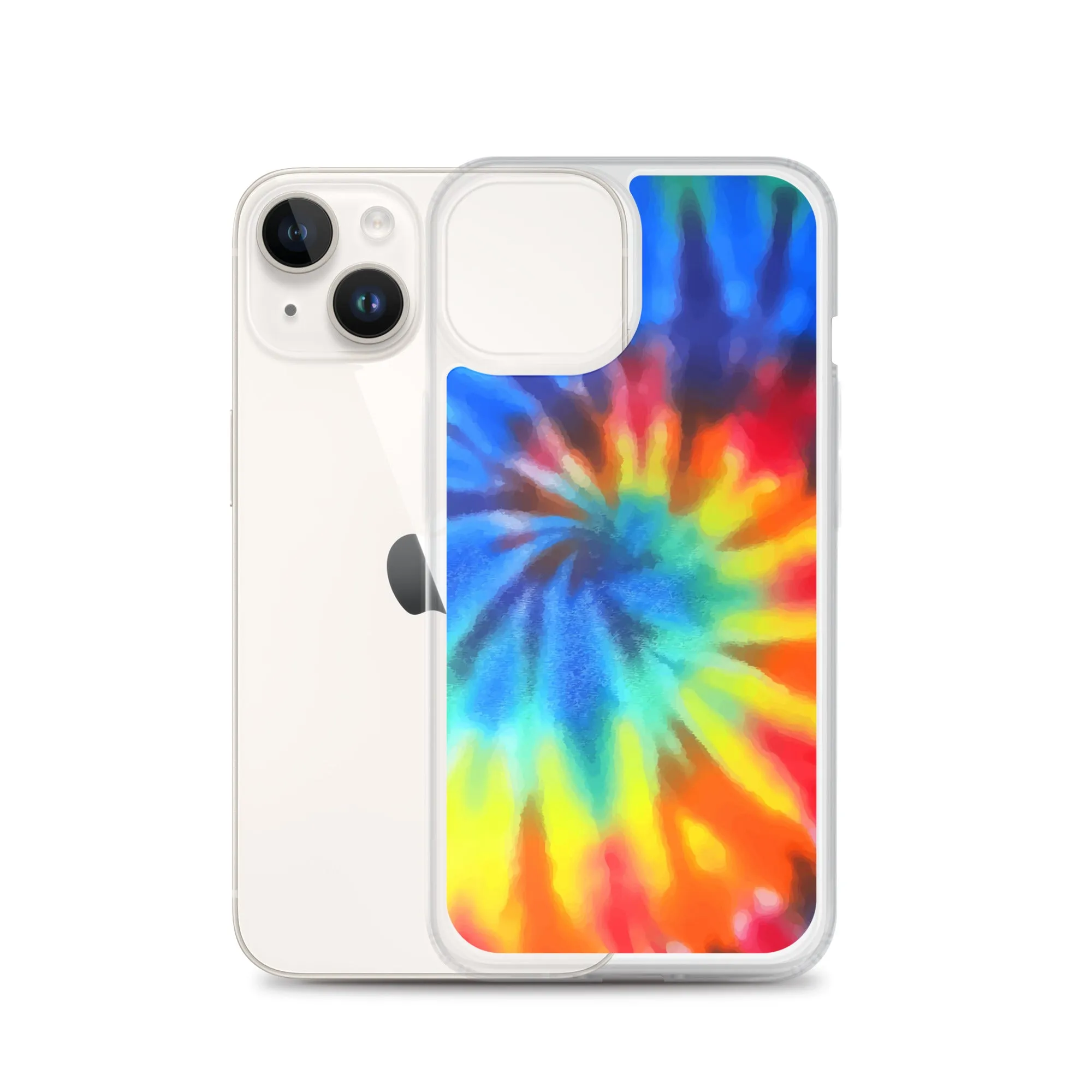 Tie Dye iPhone 15 14 13 Pro Max Case, Rainbow Cute Blue Red Cell Phone Gift Colorful iPhone 12 11 Mini SE XS XR X 7 8