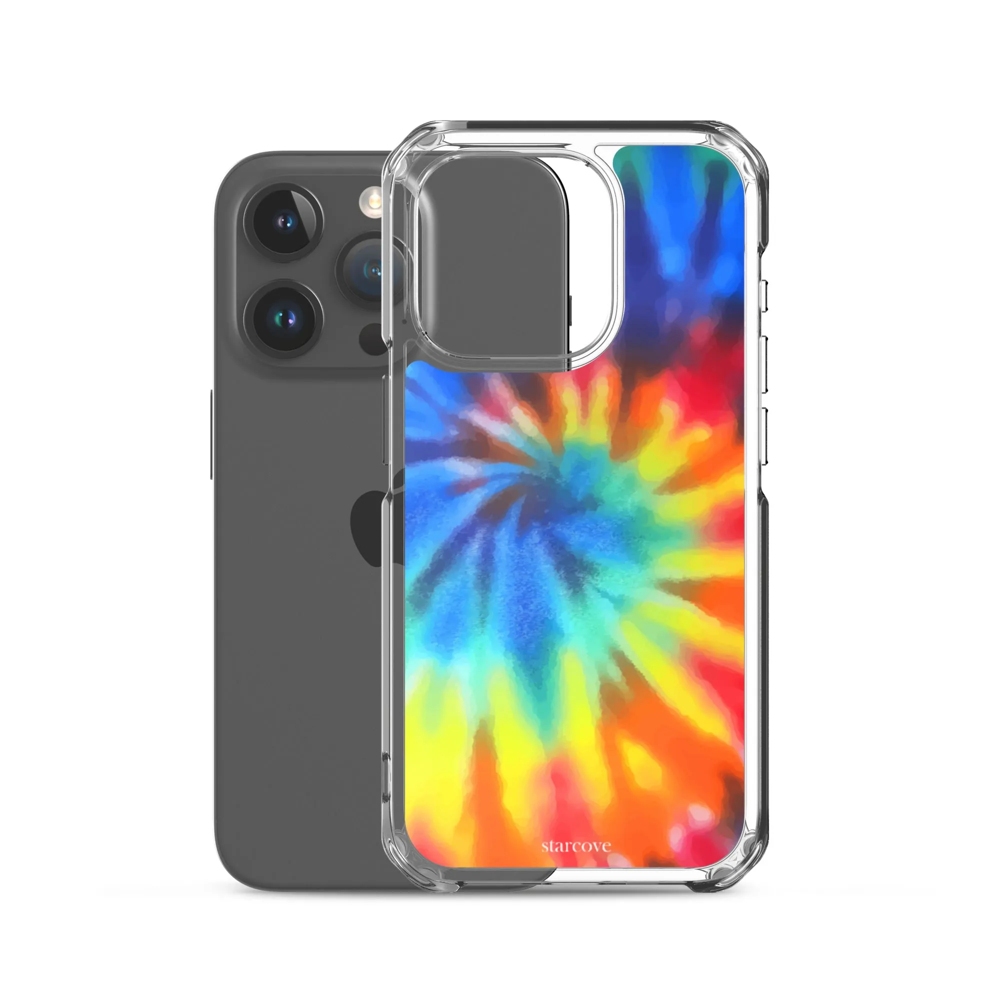 Tie Dye iPhone 15 14 13 Pro Max Case, Rainbow Cute Blue Red Cell Phone Gift Colorful iPhone 12 11 Mini SE XS XR X 7 8