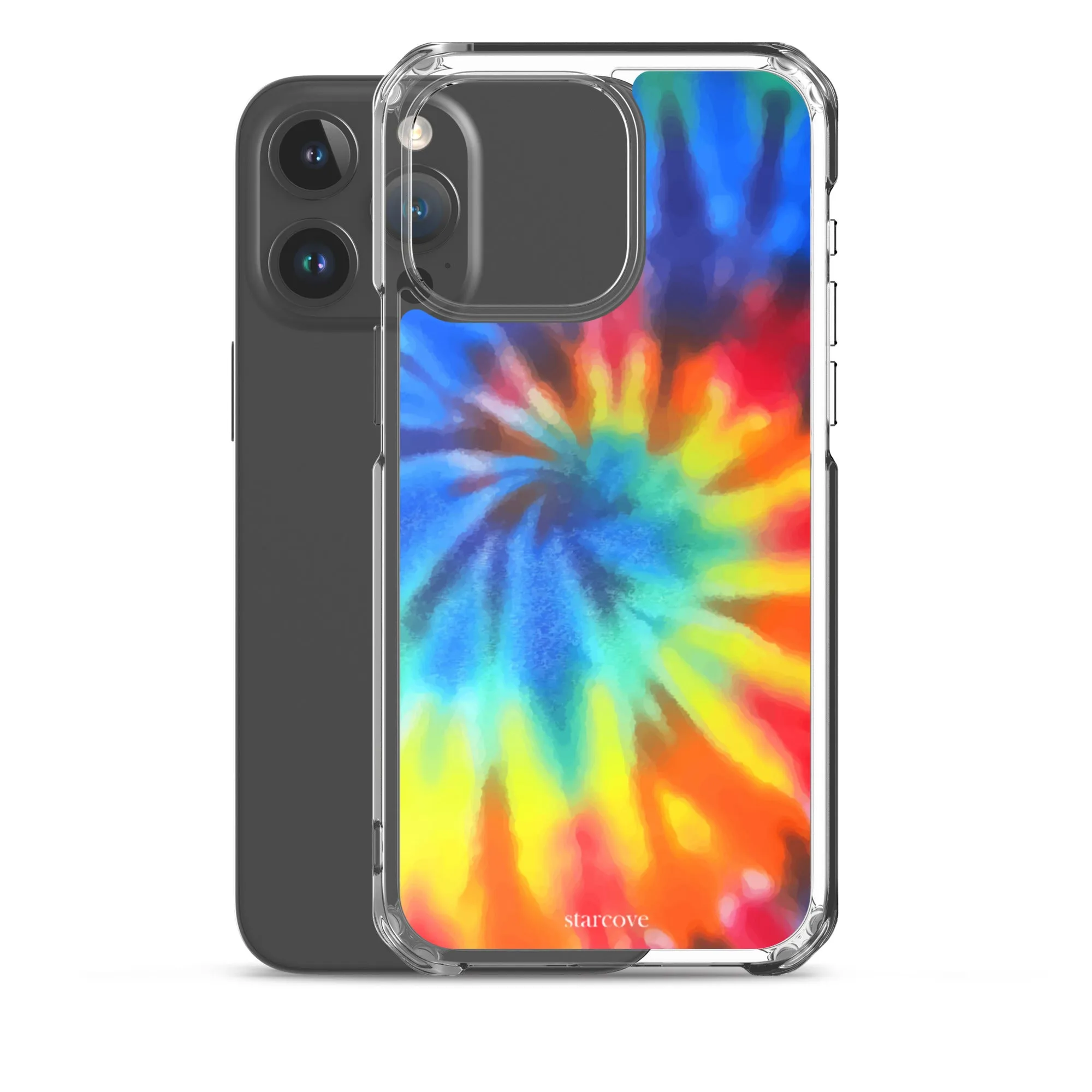 Tie Dye iPhone 15 14 13 Pro Max Case, Rainbow Cute Blue Red Cell Phone Gift Colorful iPhone 12 11 Mini SE XS XR X 7 8