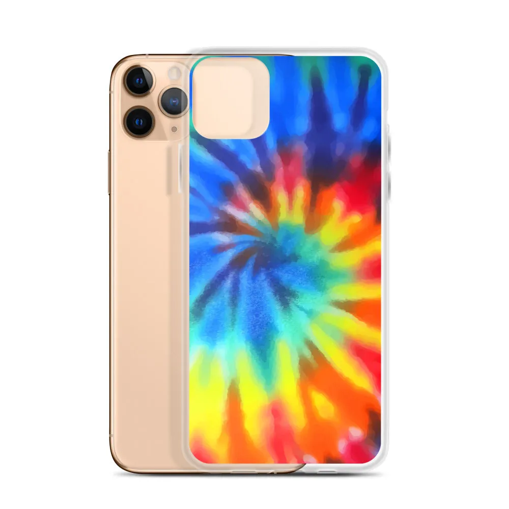 Tie Dye iPhone 15 14 13 Pro Max Case, Rainbow Cute Blue Red Cell Phone Gift Colorful iPhone 12 11 Mini SE XS XR X 7 8