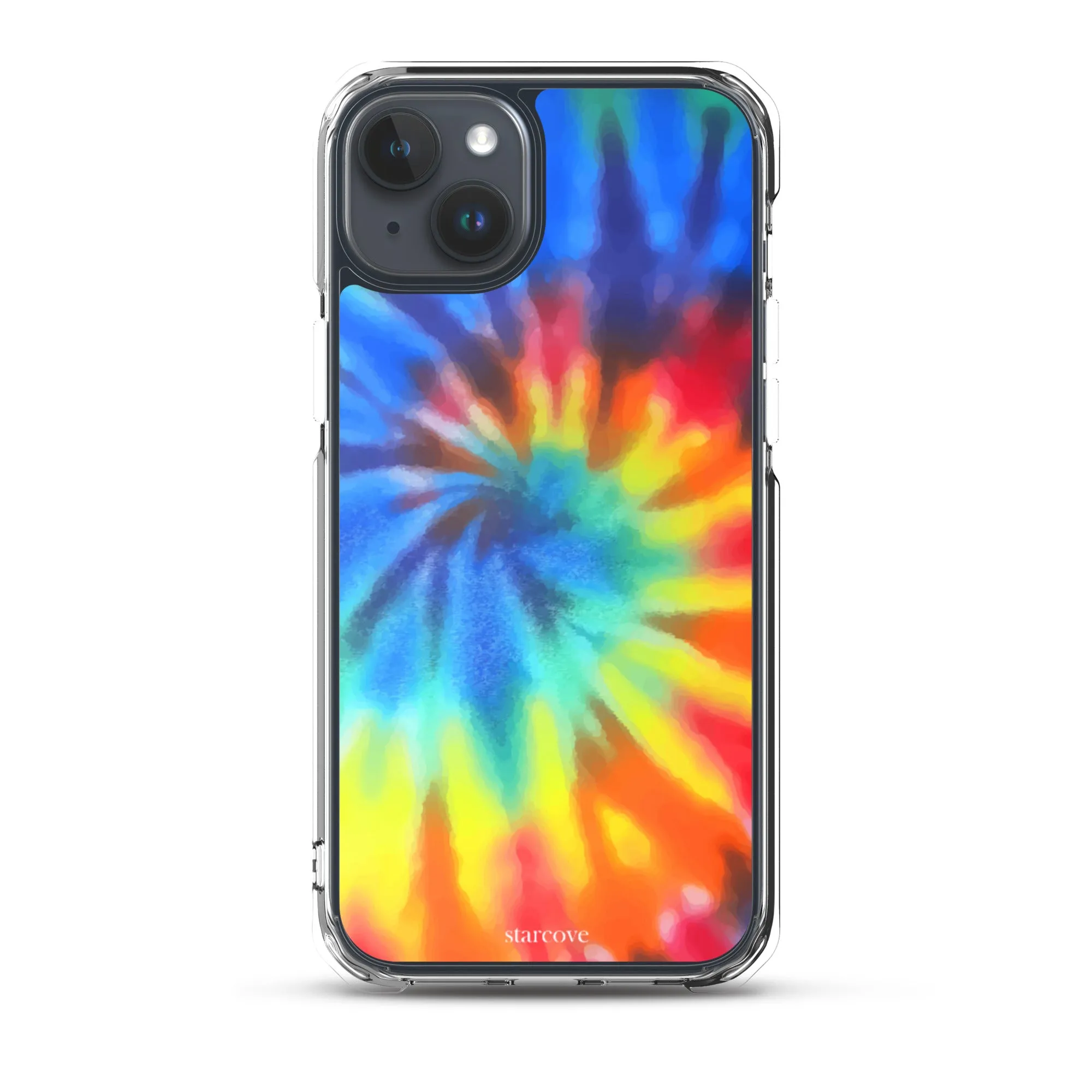 Tie Dye iPhone 15 14 13 Pro Max Case, Rainbow Cute Blue Red Cell Phone Gift Colorful iPhone 12 11 Mini SE XS XR X 7 8