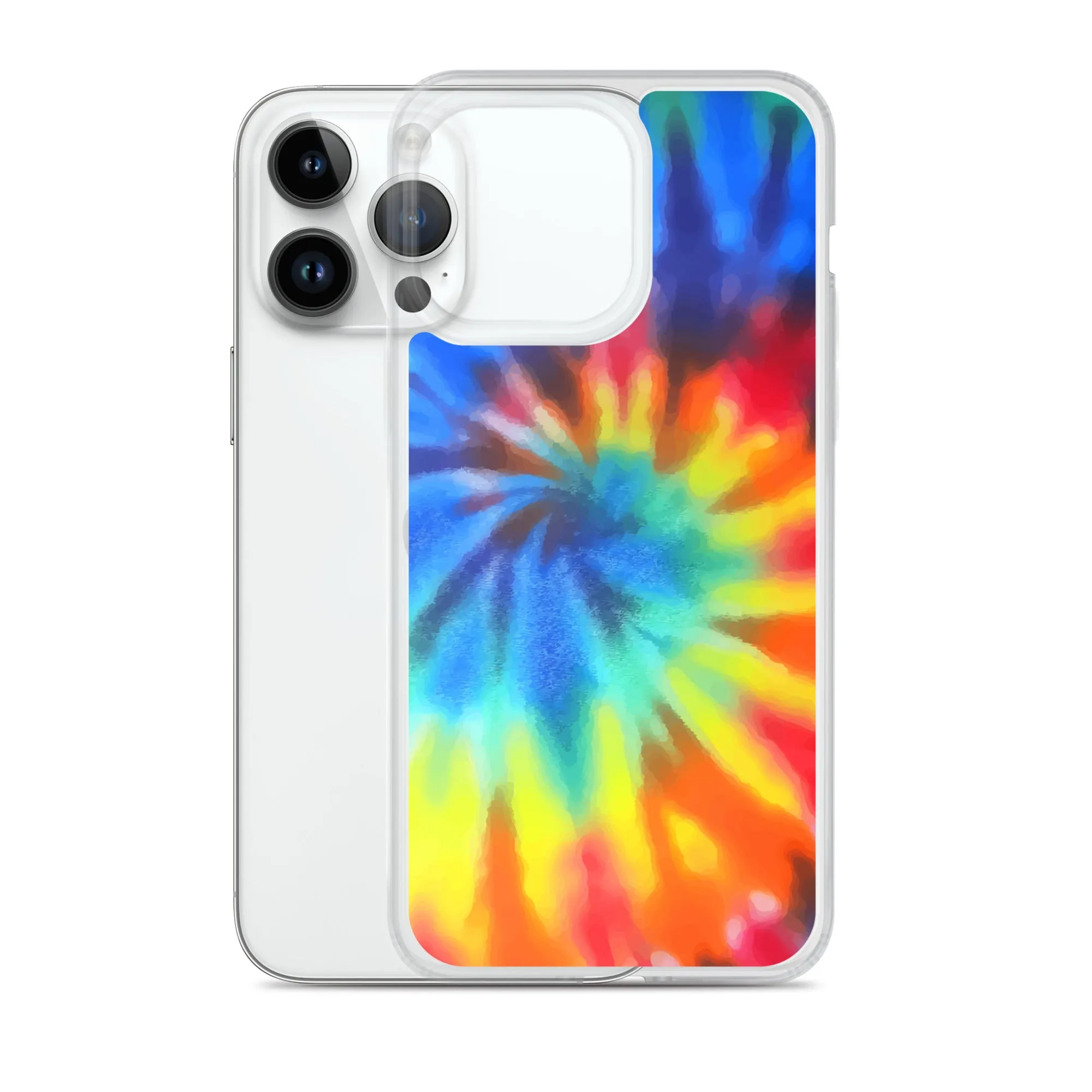 Tie Dye iPhone 15 14 13 Pro Max Case, Rainbow Cute Blue Red Cell Phone Gift Colorful iPhone 12 11 Mini SE XS XR X 7 8