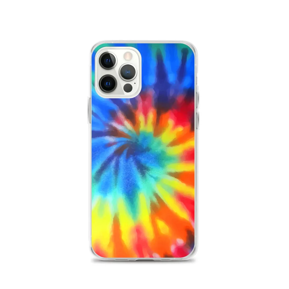 Tie Dye iPhone 15 14 13 Pro Max Case, Rainbow Cute Blue Red Cell Phone Gift Colorful iPhone 12 11 Mini SE XS XR X 7 8