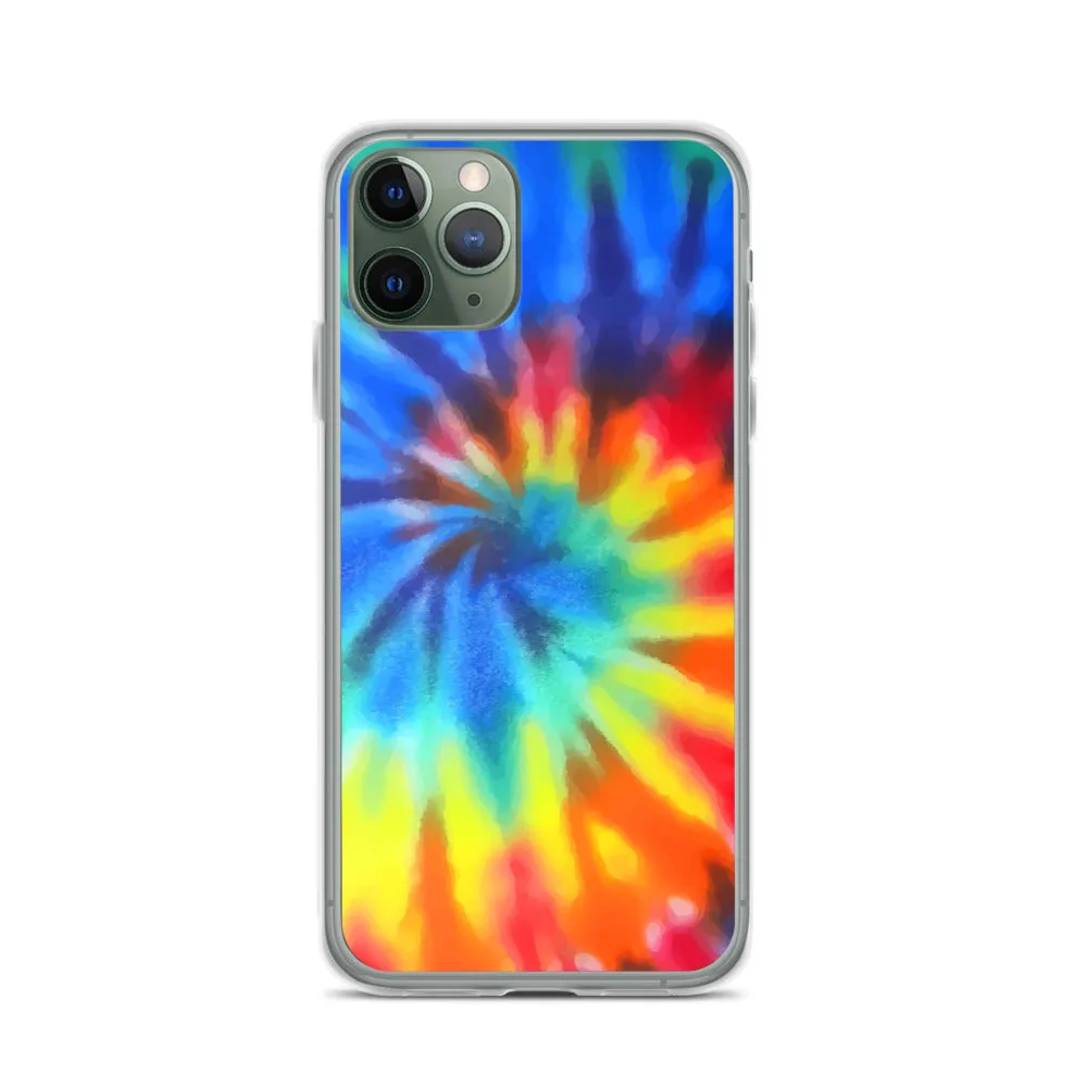 Tie Dye iPhone 15 14 13 Pro Max Case, Rainbow Cute Blue Red Cell Phone Gift Colorful iPhone 12 11 Mini SE XS XR X 7 8