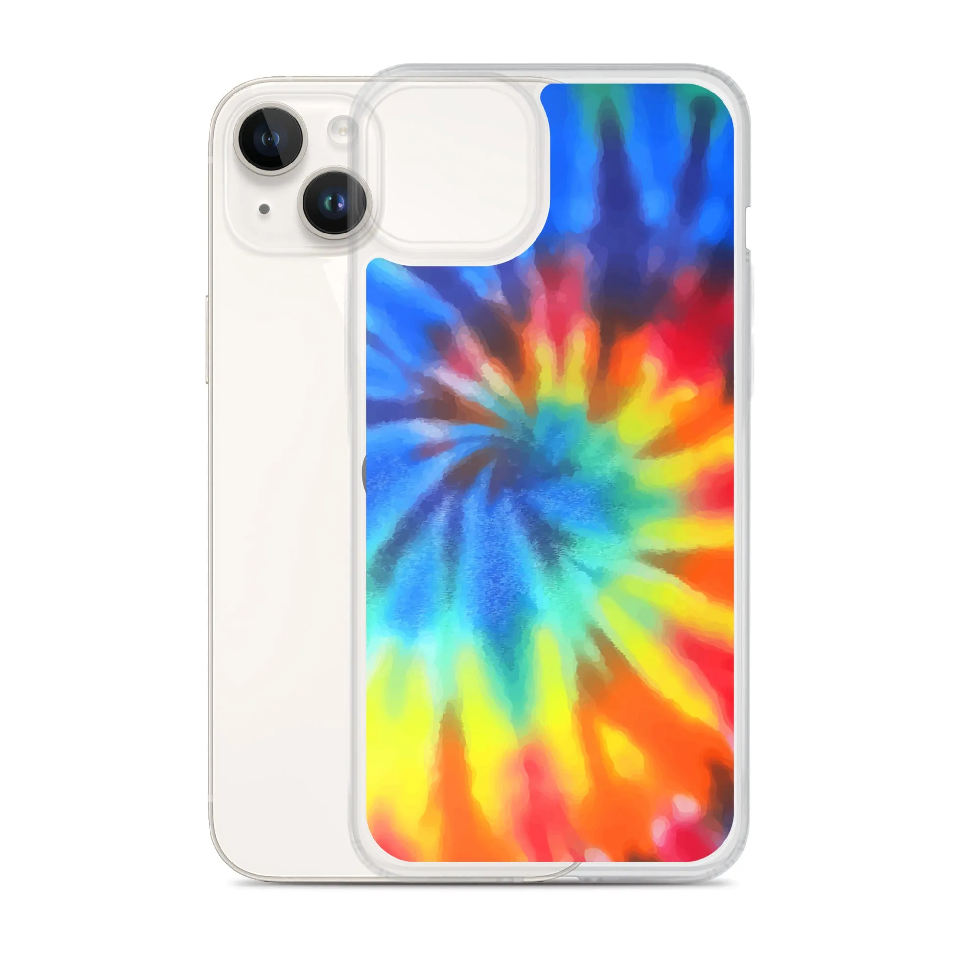 Tie Dye iPhone 15 14 13 Pro Max Case, Rainbow Cute Blue Red Cell Phone Gift Colorful iPhone 12 11 Mini SE XS XR X 7 8