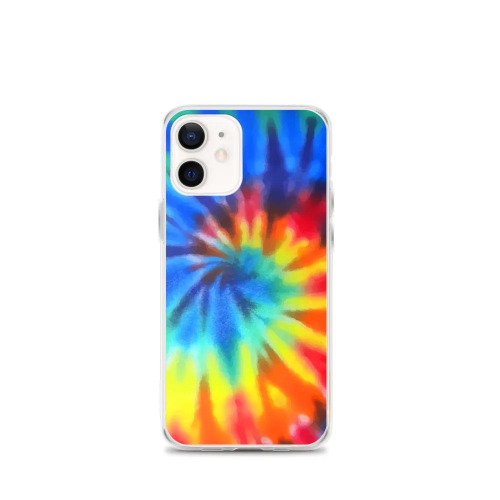 Tie Dye iPhone 15 14 13 Pro Max Case, Rainbow Cute Blue Red Cell Phone Gift Colorful iPhone 12 11 Mini SE XS XR X 7 8