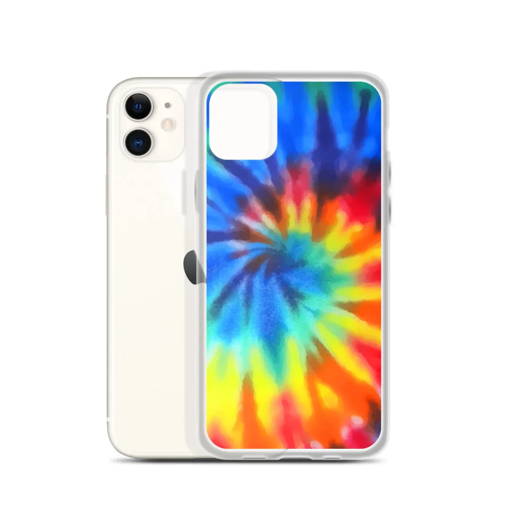 Tie Dye iPhone 15 14 13 Pro Max Case, Rainbow Cute Blue Red Cell Phone Gift Colorful iPhone 12 11 Mini SE XS XR X 7 8