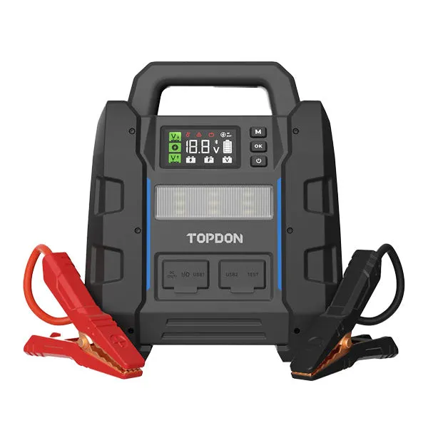 TOPDON - V4500PLUS - 2-in-1 4500 Peak Amp Jump Starter & Battery / System Tester