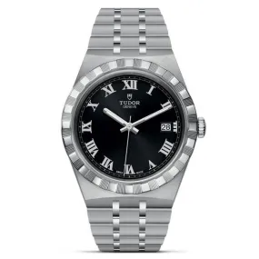 TUDOR Royal 38mm Case, Black Dial, Steel Bracelet (M28500-0003)