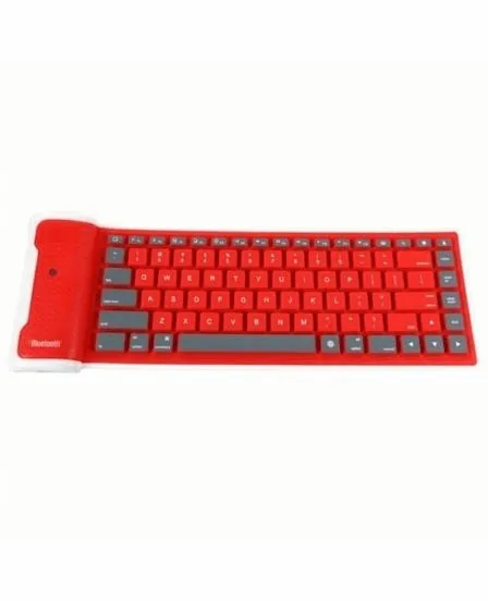 Type Out Of A Box With Flexible Silicone Bluetooth Keyboard