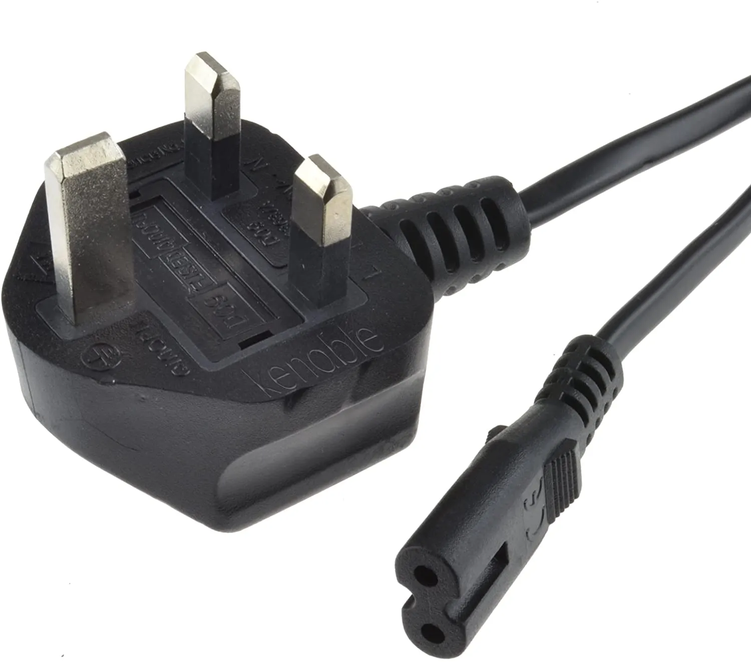 UK Mains Plug Power Cable