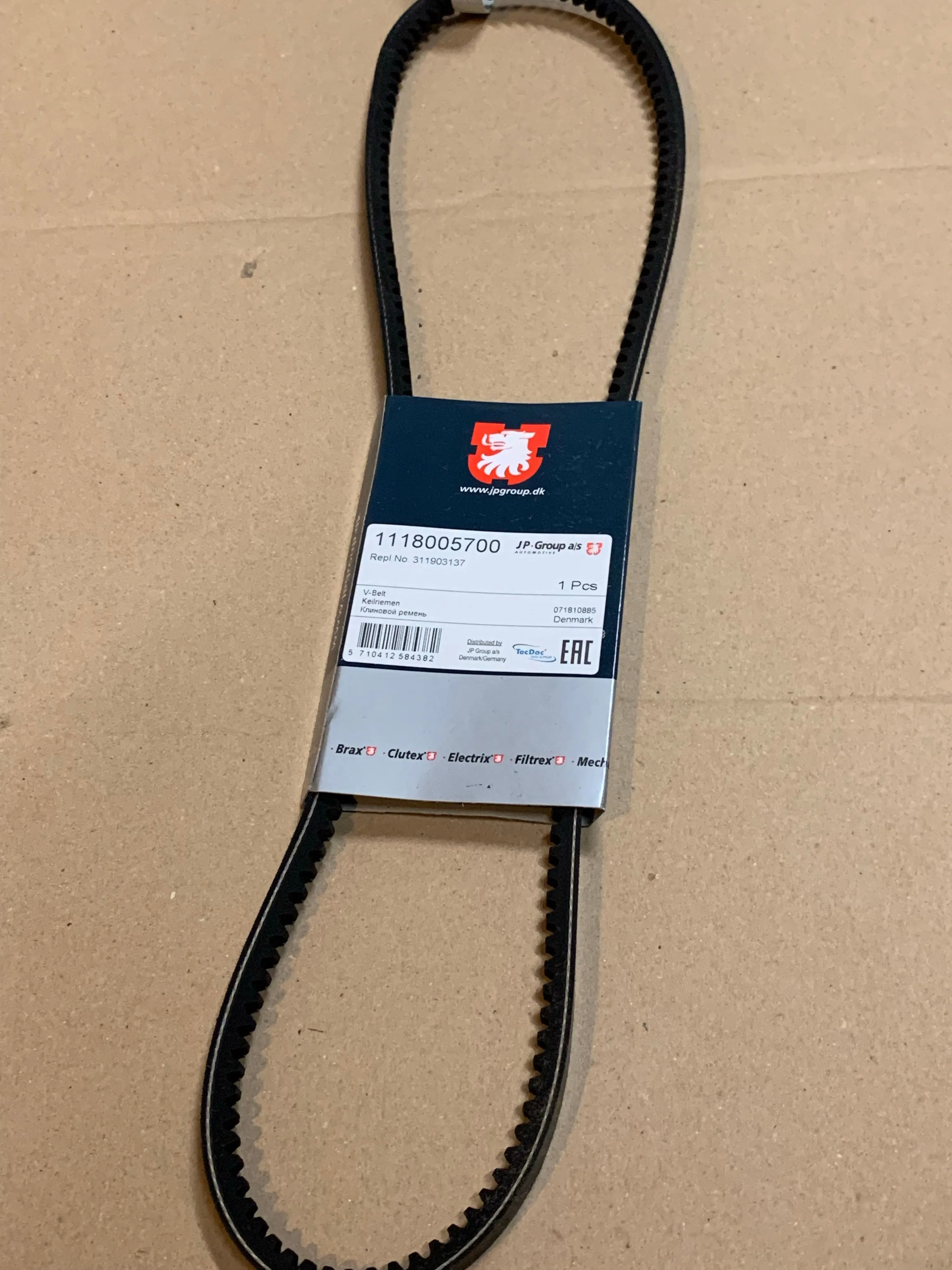 V Belt 1050mm, Type 3