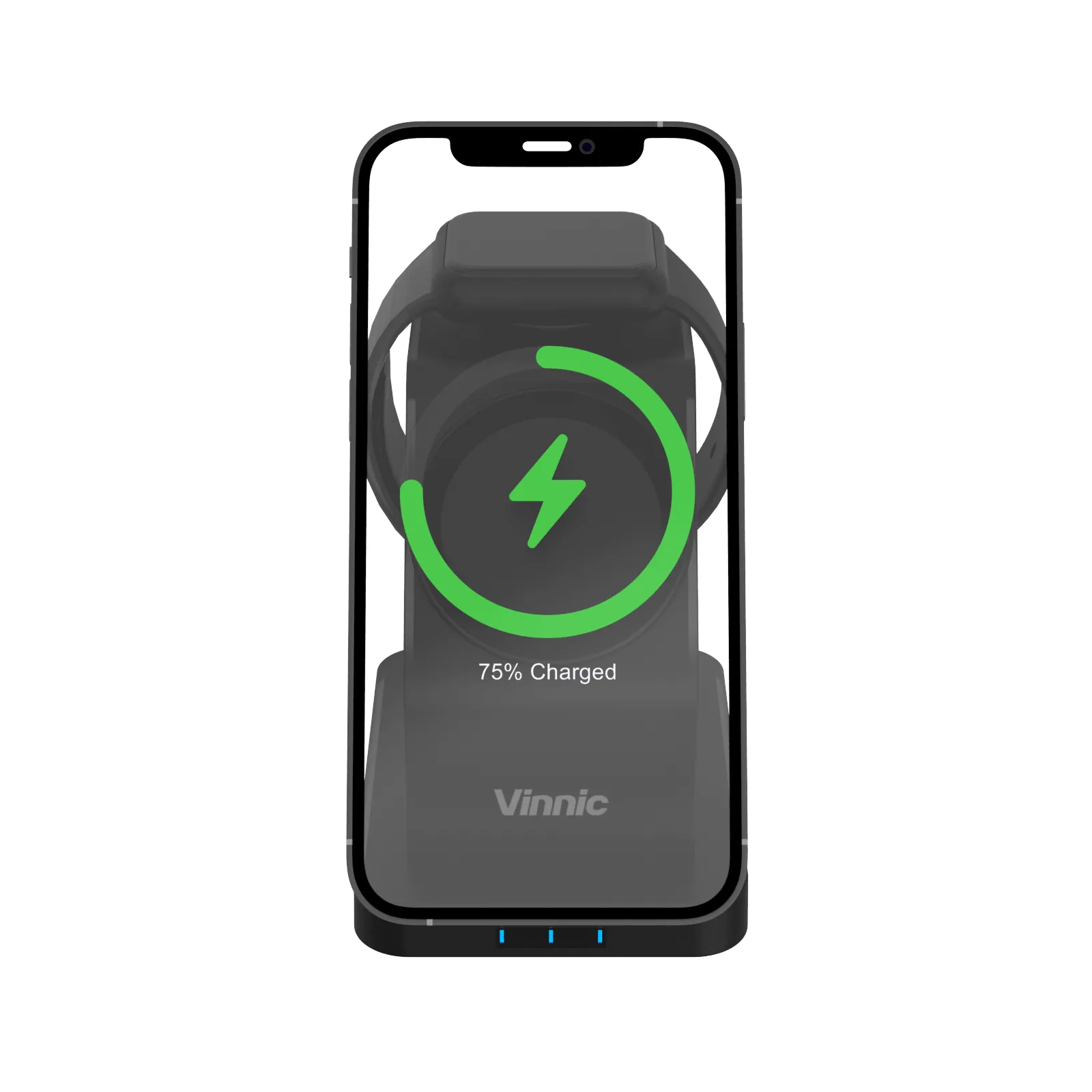 Vinnic ONTAKE Magsafe 3-in-1 Magnetic Wireless Charger