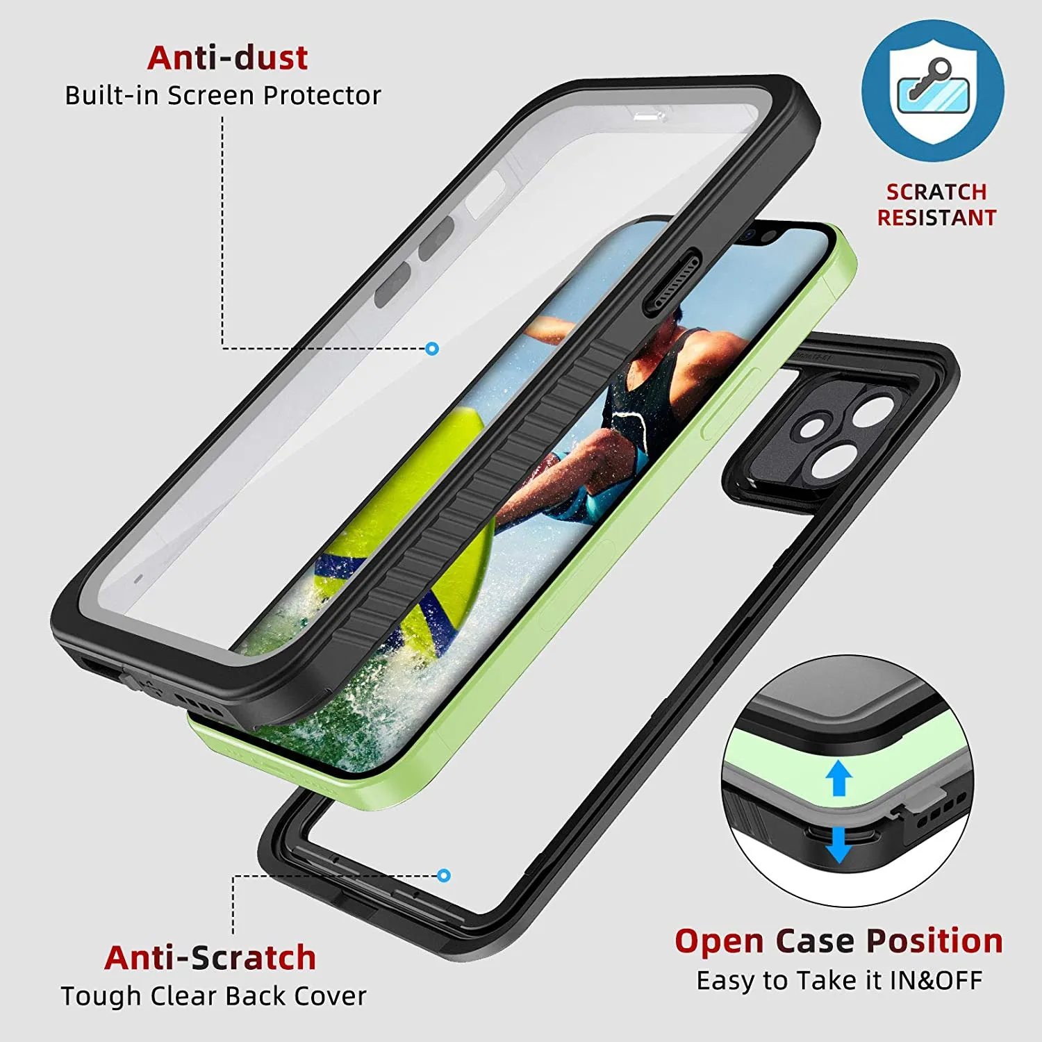 Waterproof iPhone 12 Mini Case | iPhone 12 Mini Waterproof Case