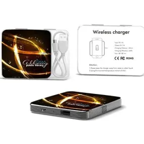 Wireless Charger with Metallic Plating