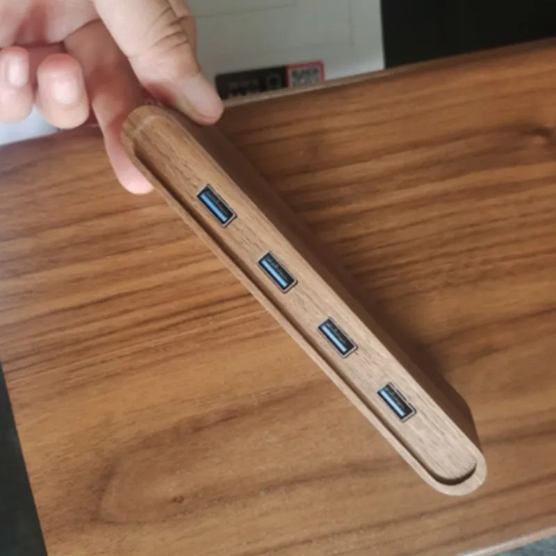 Wooden 3.0 USB Extender For Desktop