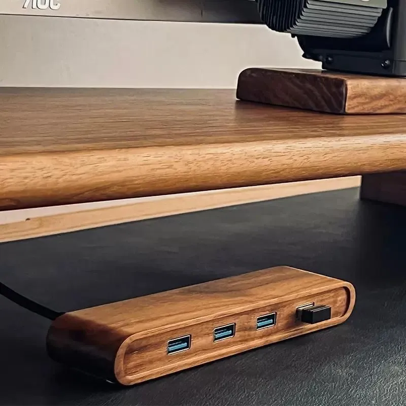 Wooden 3.0 USB Extender For Desktop