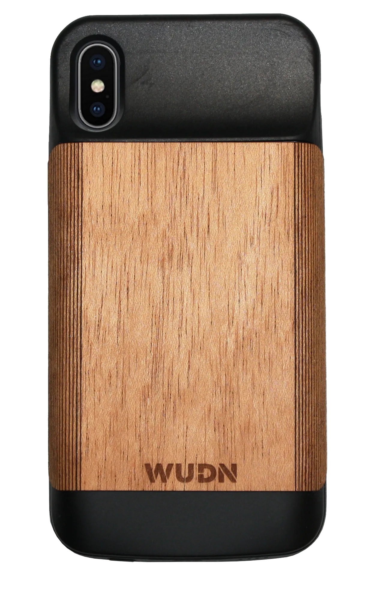 Wooden iPhone X & Xs, Battery Charging Case