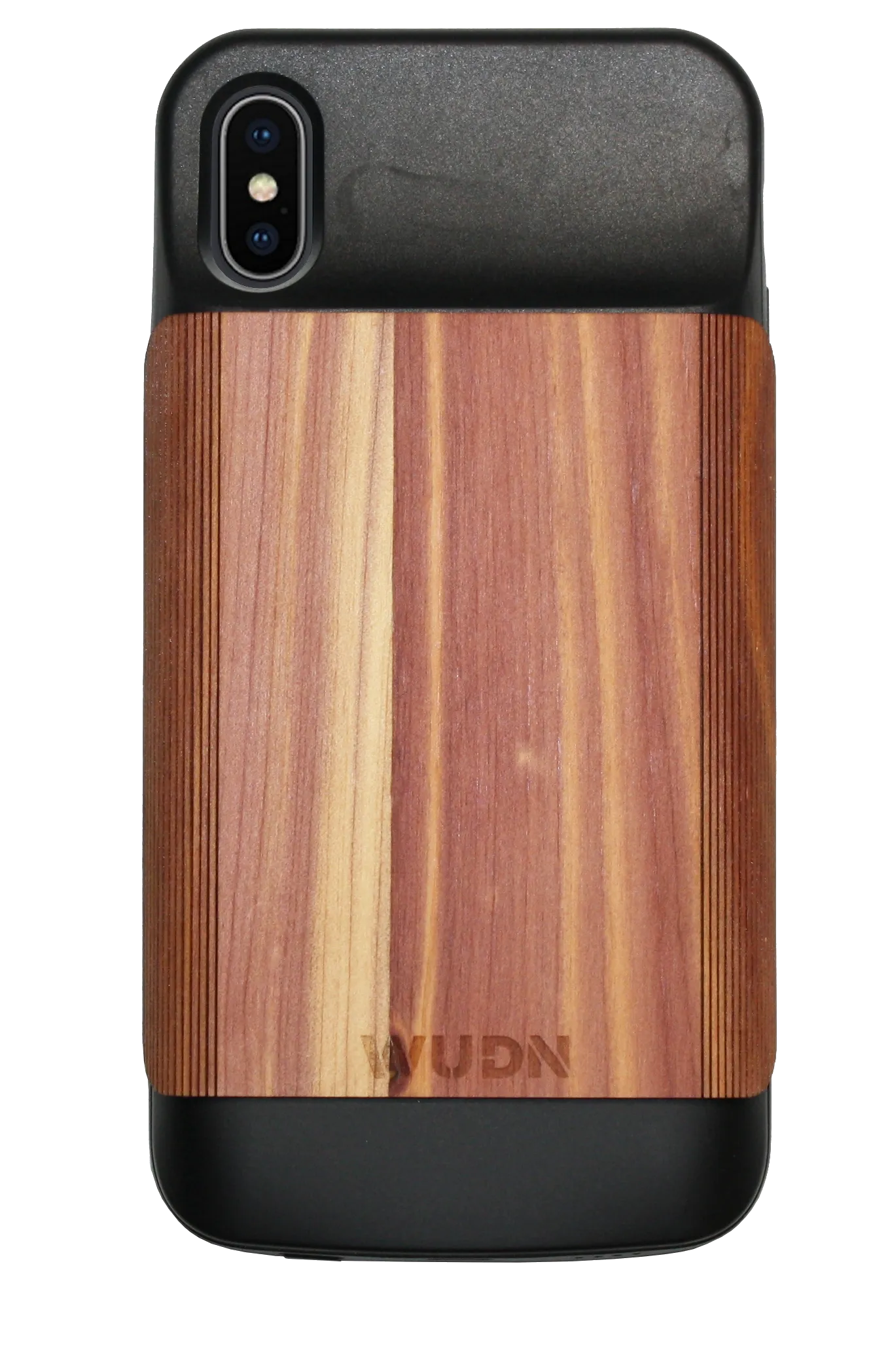 Wooden iPhone X & Xs, Battery Charging Case