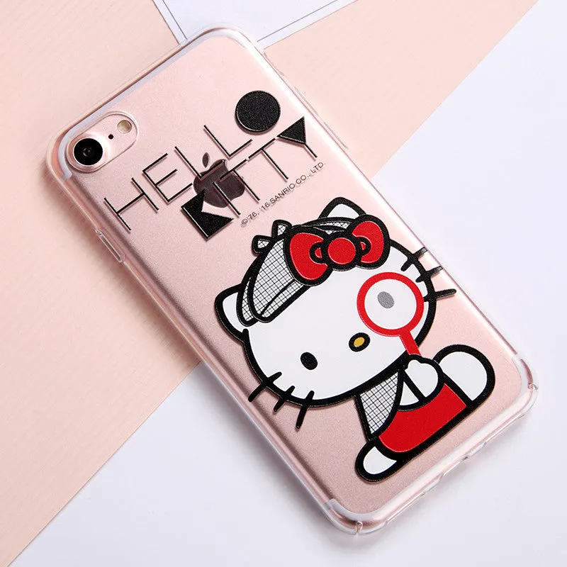 X-Doria Hello Kitty Spice Slim Transparent PC Cover Case for Apple iPhone