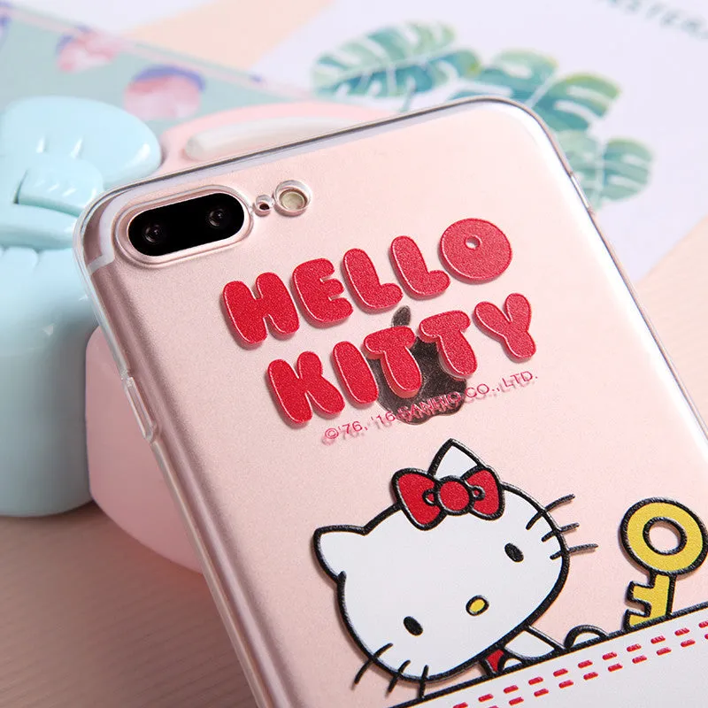 X-Doria Hello Kitty Spice Slim Transparent PC Cover Case for Apple iPhone