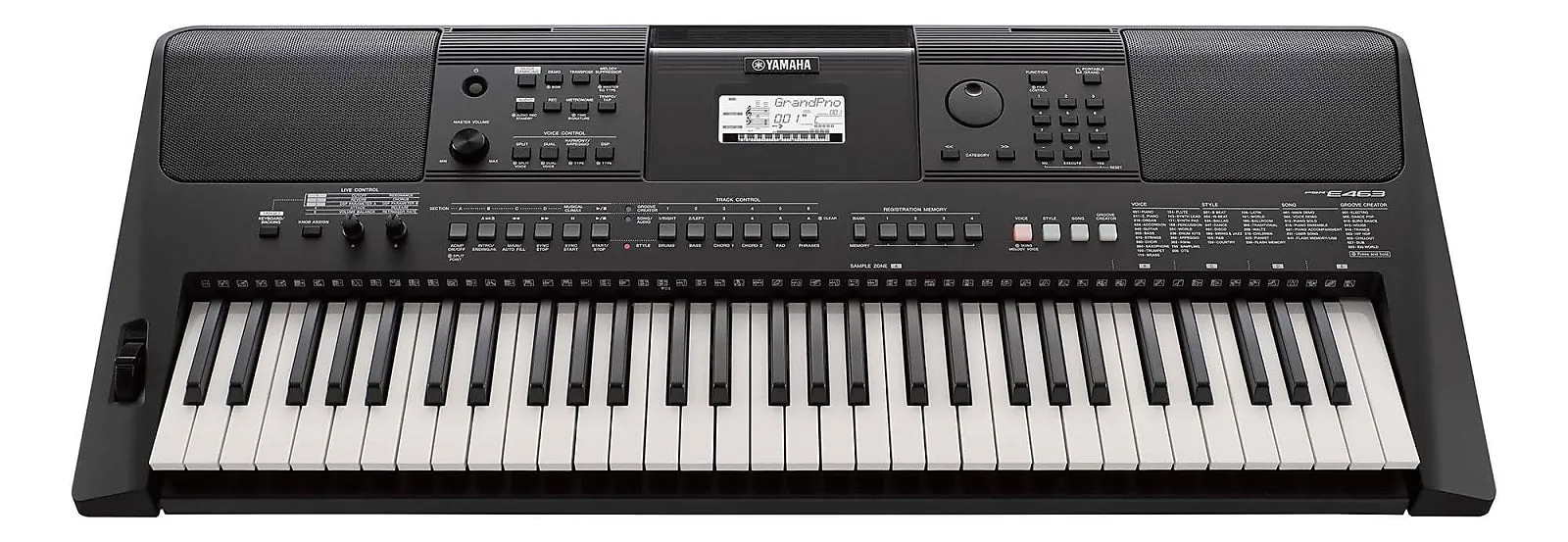 Yamaha PSRE463 Kit 61-key high-level portable keyboard with SK D2